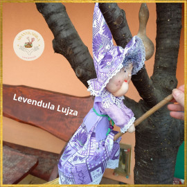 Levendula Lujza - boszorkány baba